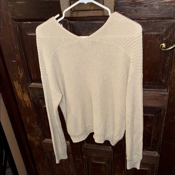 Freshman 1996 Cream Knit Sweater - Picture 5 of 5